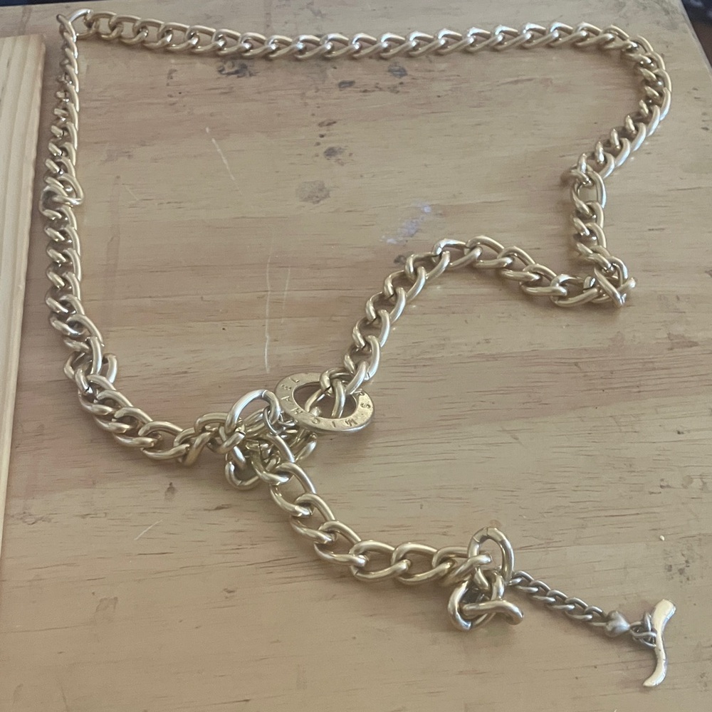 Chunky Gold Michael kors Chain belt